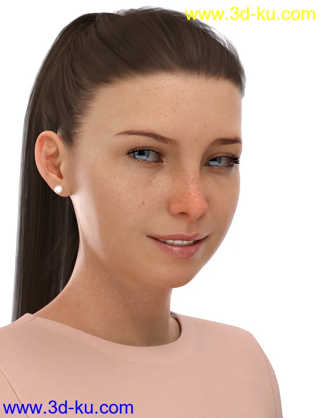 Zoey HD for Genesis 8 Female模型的图片11
