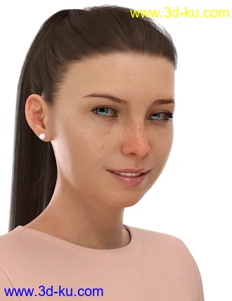 3D打印模型Zoey HD for Genesis 8 Female的图片