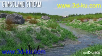 3D打印模型1stB Grassland Stream的图片