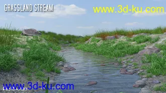 3D打印模型1stB Grassland Stream的图片