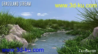 3D打印模型1stB Grassland Stream的图片