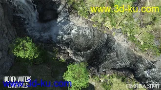 3D打印模型1stB Hidden Waters Lower Falls的图片