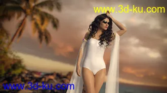 3D打印模型3D Photo Scenes - Exotic Beaches的图片