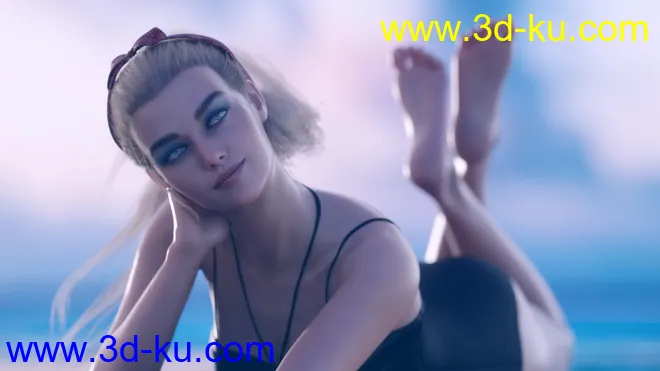 3D Photo Scenes - Sunset Beaches模型的图片13