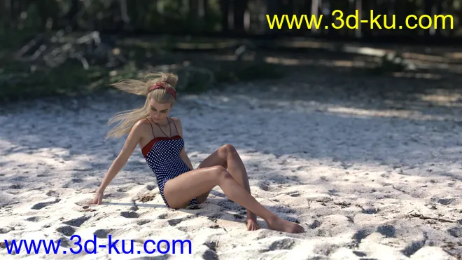 3D Photo Scenes - Swedish Beaches And Rocks模型的图片7
