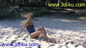 3D打印模型3D Photo Scenes - Swedish Beaches And Rocks的图片