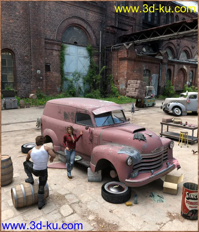 51 Panel Van for DS模型的图片1