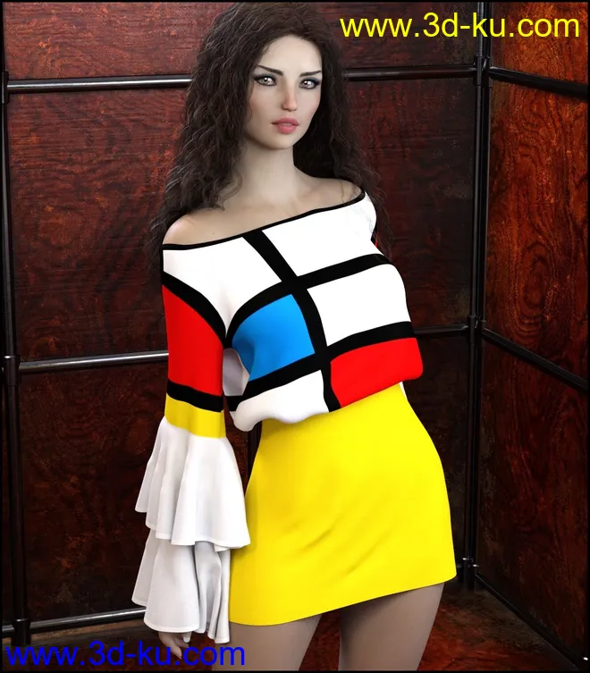 7th Ave - dForce - Boho Calypso for G8F模型的图片1