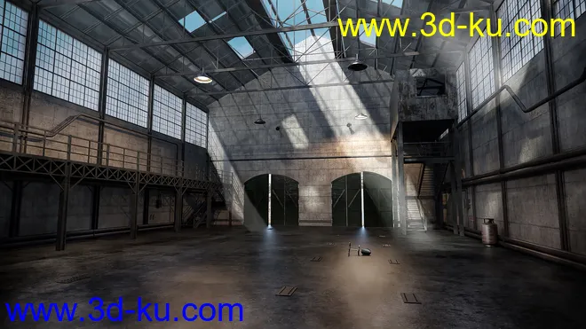 Abandoned Warehouse模型的图片2