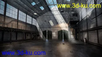 3D打印模型Abandoned Warehouse的图片