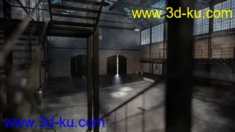 3D打印模型Abandoned Warehouse的图片