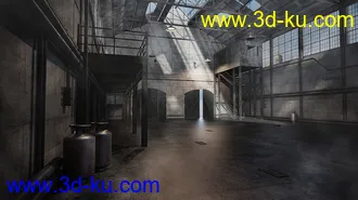 3D打印模型Abandoned Warehouse的图片