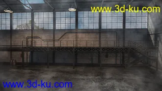 3D打印模型Abandoned Warehouse的图片