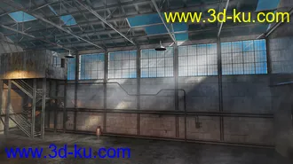 3D打印模型Abandoned Warehouse的图片
