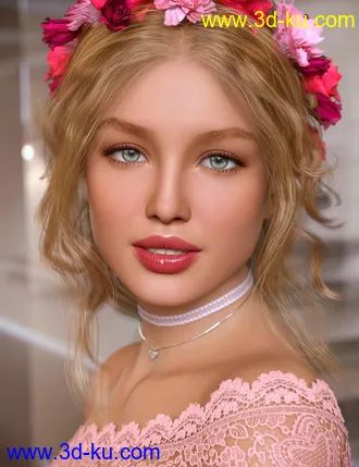 3D打印模型Adeline for Genesis 8 Female的图片