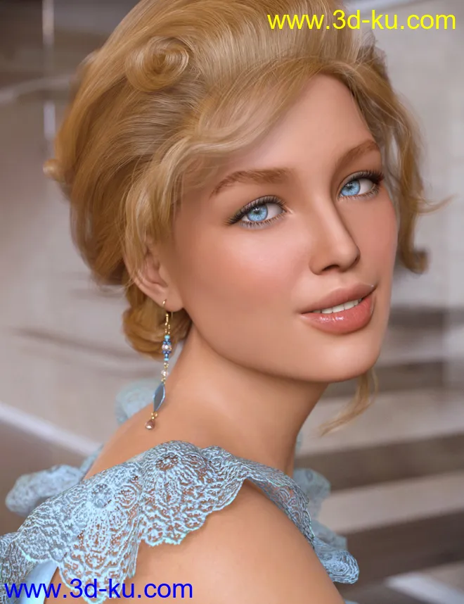 Adeline for Genesis 8 Female模型的图片2