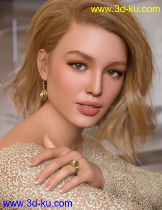 3D打印模型Adeline for Genesis 8 Female的图片