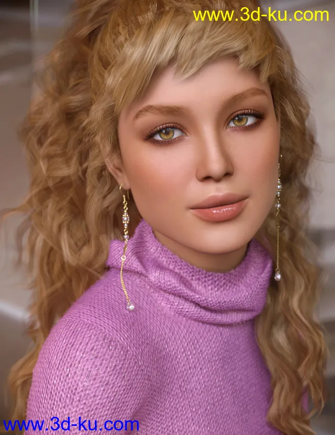 Adeline for Genesis 8 Female模型的图片7
