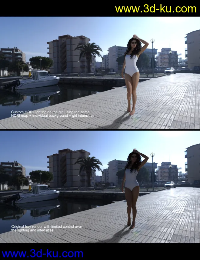 Advanced Iray HDRI Tricks - Tutorial模型的图片2