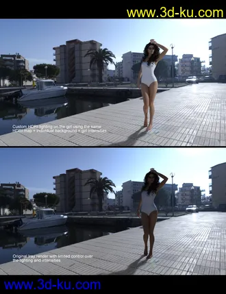 3D打印模型Advanced Iray HDRI Tricks - Tutorial的图片