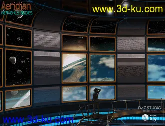 3D打印模型Aeridian Heavenly Bodies, Planets and Asteroids的图片
