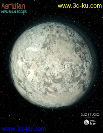 3D打印模型Aeridian Heavenly Bodies, Planets and Asteroids的图片