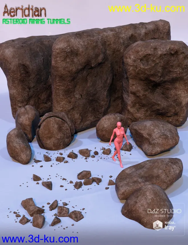 Aeridian Modular Asteroid Mining Tunnels模型的图片6