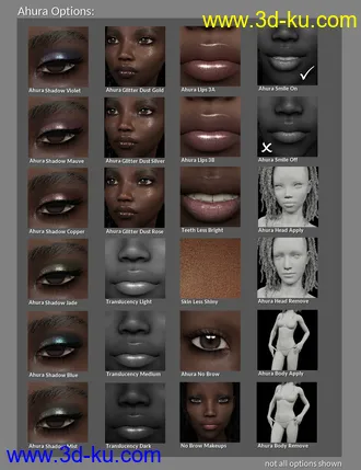 3D打印模型Ahura for Genesis 8 Female的图片