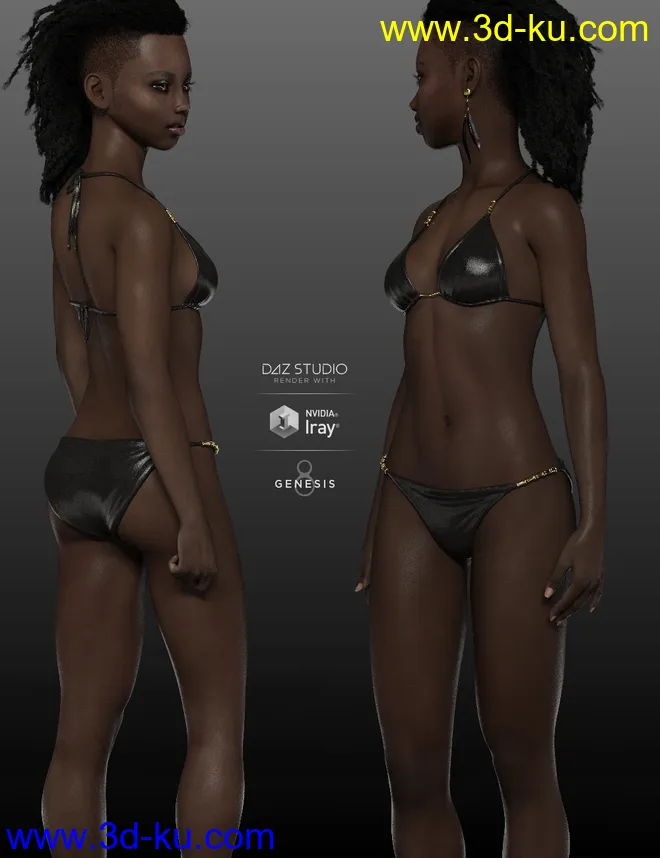 Ahura for Genesis 8 Female模型的图片3