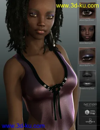 3D打印模型Ahura for Genesis 8 Female的图片