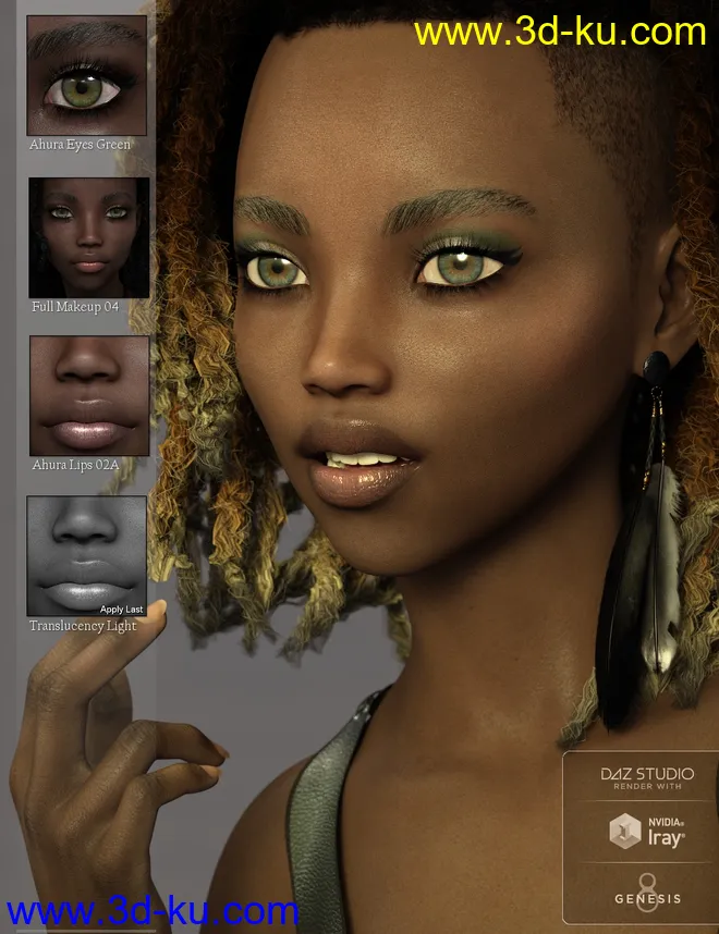 Ahura for Genesis 8 Female模型的图片6
