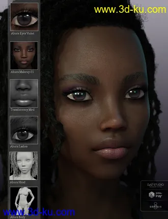 3D打印模型Ahura for Genesis 8 Female的图片