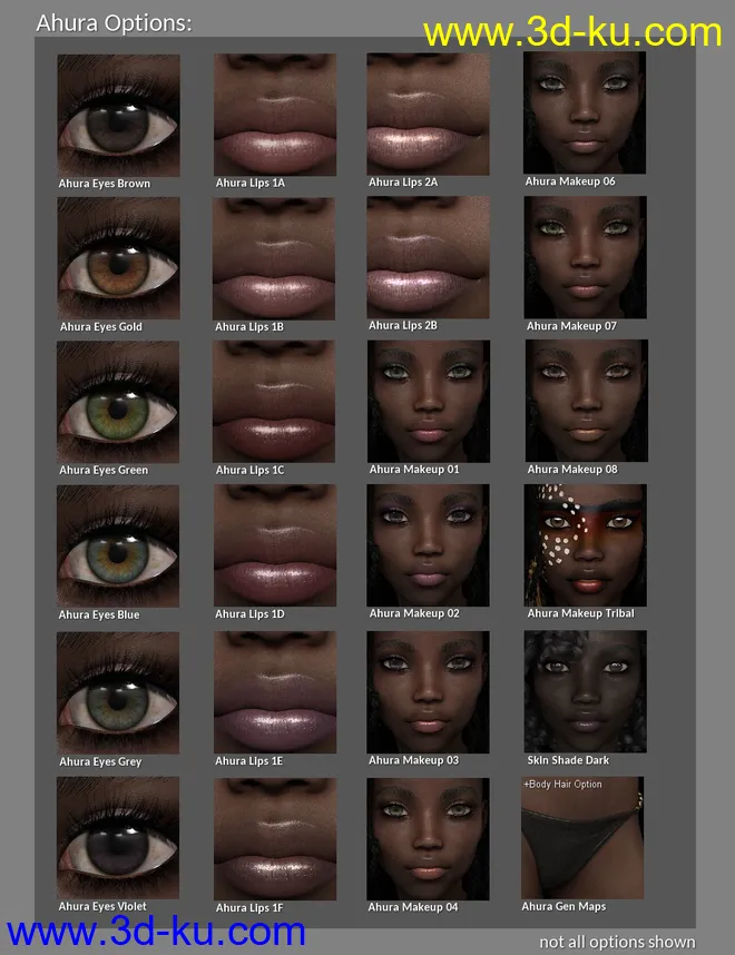 Ahura for Genesis 8 Female模型的图片8