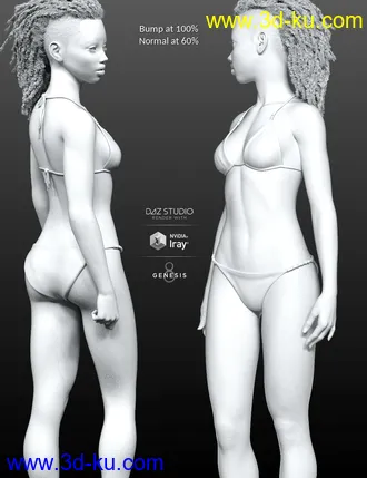 3D打印模型Ahura for Genesis 8 Female的图片
