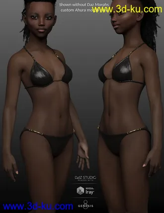 3D打印模型Ahura for Genesis 8 Female的图片