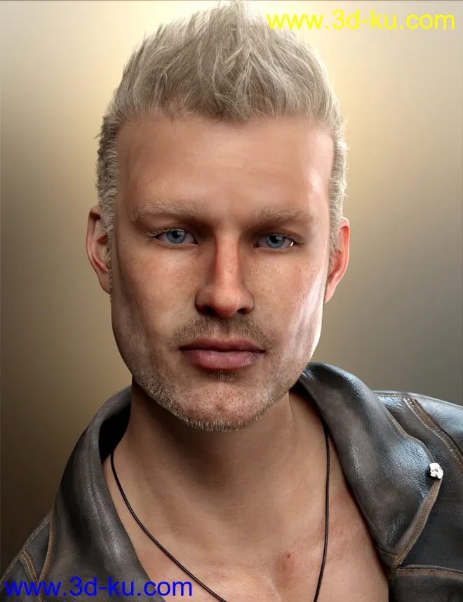 Alaric HD for Genesis 8 Male模型的图片1