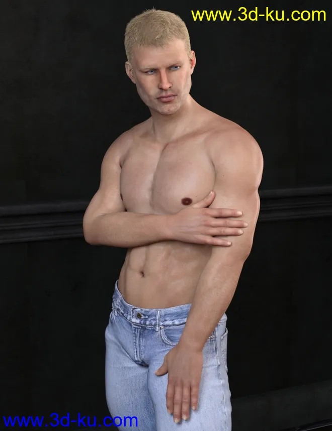 Alaric HD for Genesis 8 Male模型的图片2