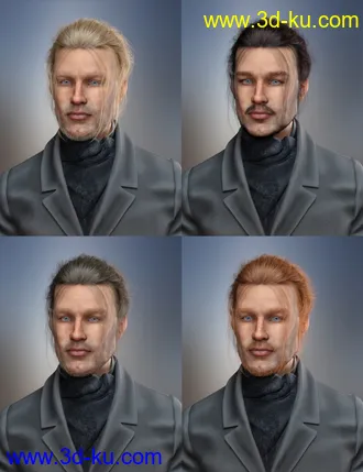 3D打印模型Alaric HD for Genesis 8 Male的图片