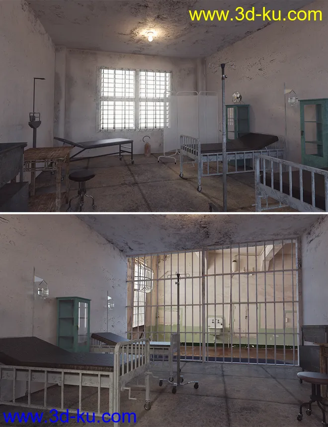 Alcatraz Hospital模型的图片1