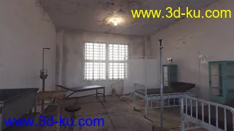 3D打印模型Alcatraz Hospital的图片