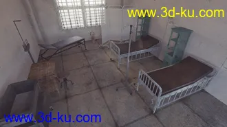 3D打印模型Alcatraz Hospital的图片