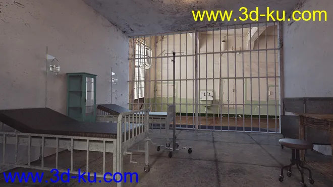 Alcatraz Hospital模型的图片6