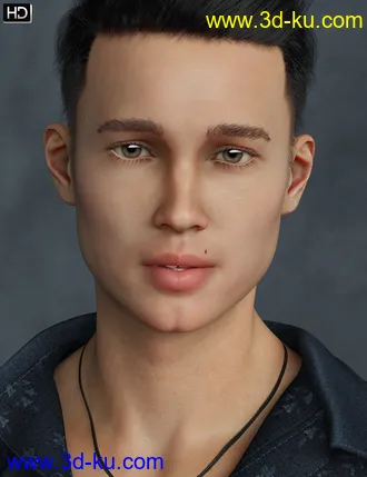 3D打印模型Ali HD for Genesis 8 Male的图片