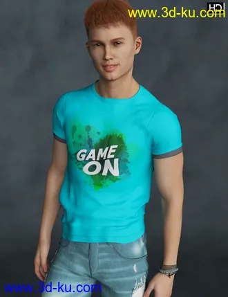 3D打印模型Ali HD for Genesis 8 Male的图片