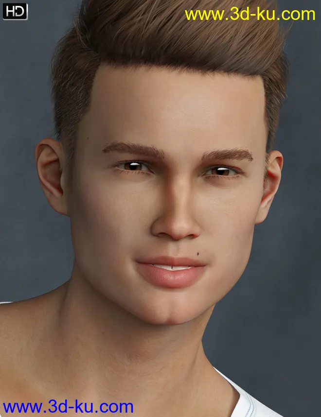 Ali HD for Genesis 8 Male模型的图片5