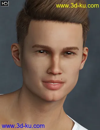 3D打印模型Ali HD for Genesis 8 Male的图片