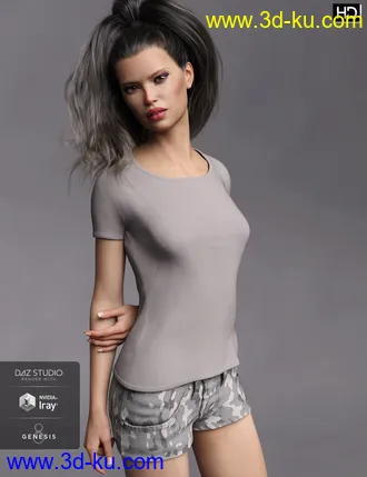 3D打印模型Allinah HD for Teen Raven 8的图片