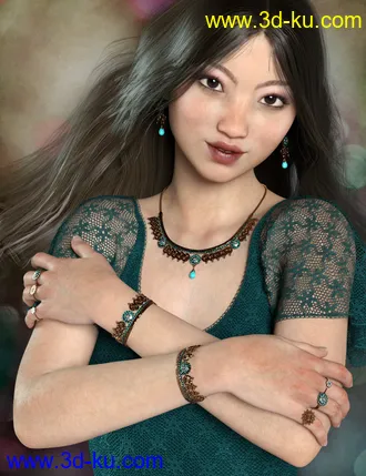 3D打印模型Alluring Jewelry的图片