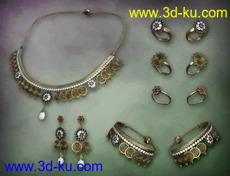 3D打印模型Alluring Jewelry的图片