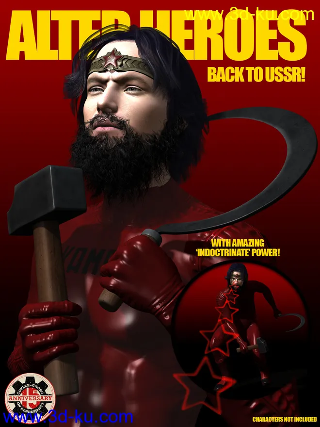 Alter Heroes for Poser and DS模型的图片1
